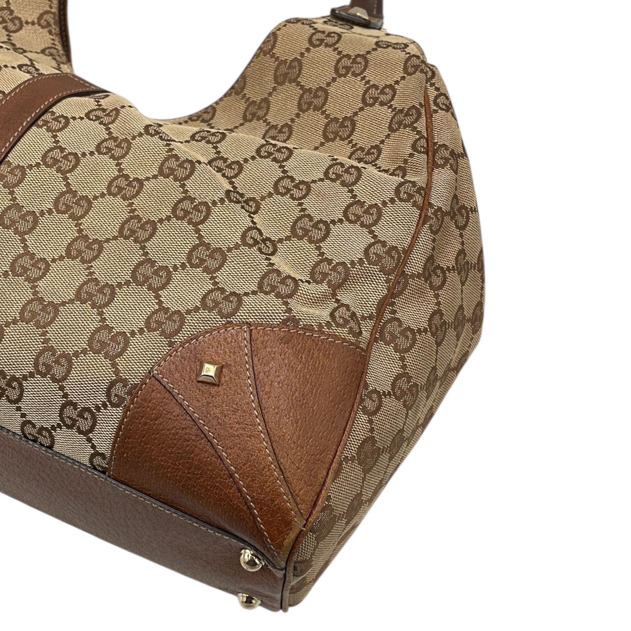 Gucci Jackie Hobo Bag GG Canvas