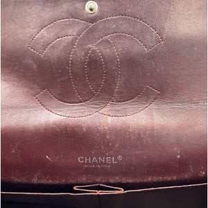 Chanel Classic Double Rebap Maxi Black Lambs en peau d'agneau