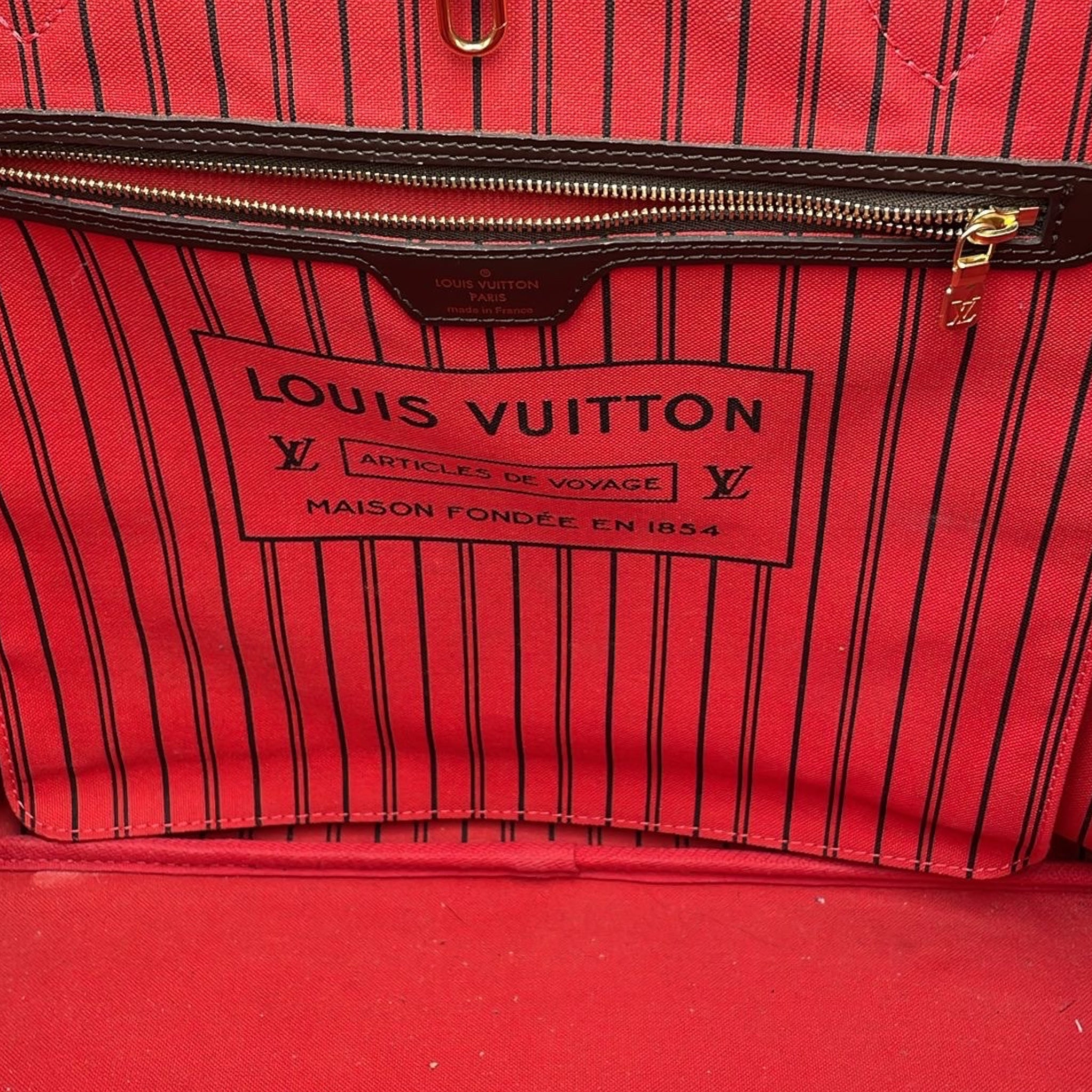 Louis Vuitton Neverfull GM Damier level canvas