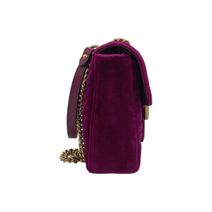 Gucci Marmont Small Red Velvet