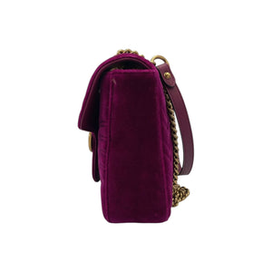 Gucci Marmont Small Red Velvet