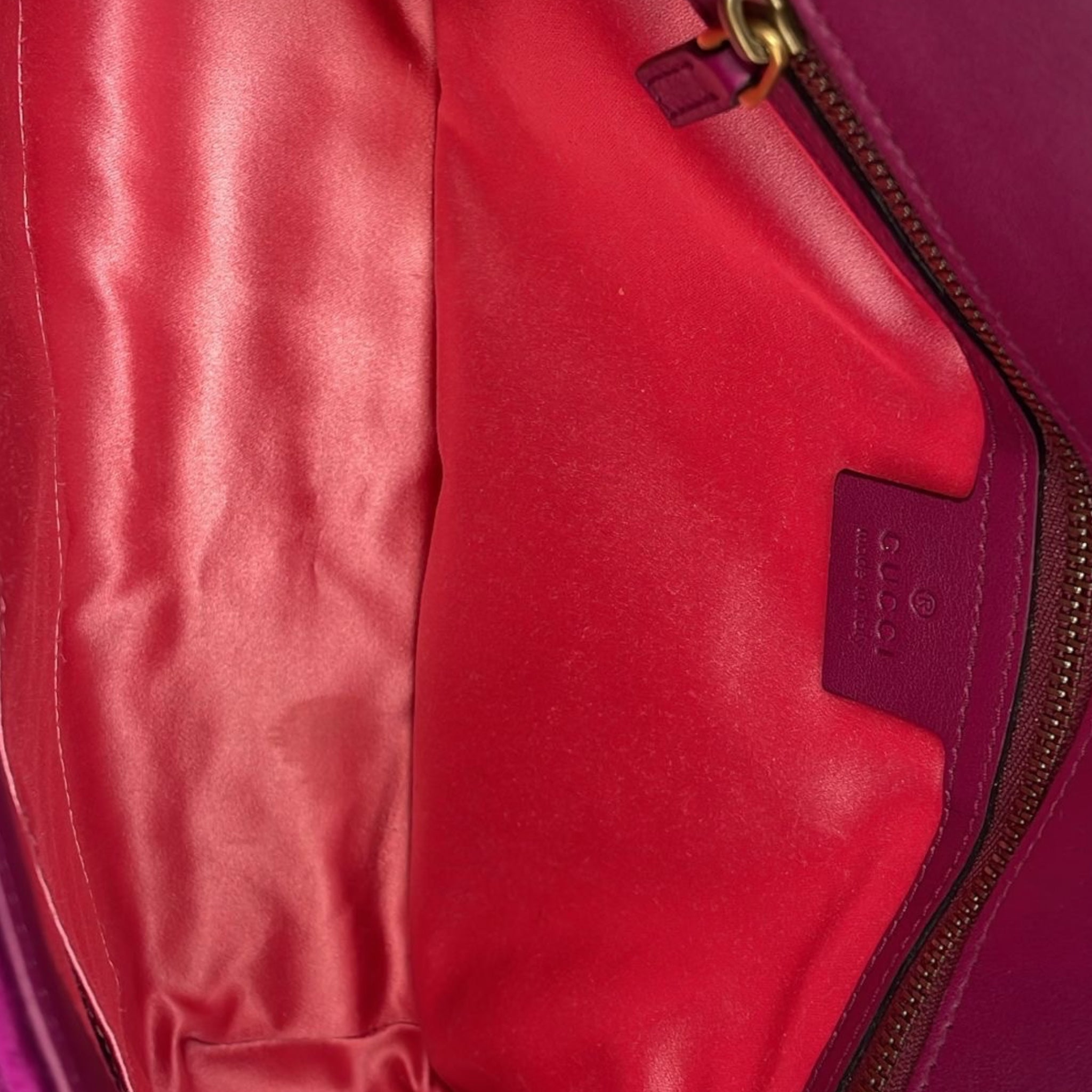 Gucci Marmont Small Red Velvet