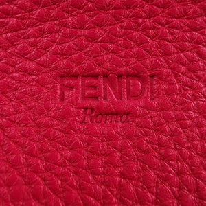 Fendi Selleria Handbag Pink Leather
