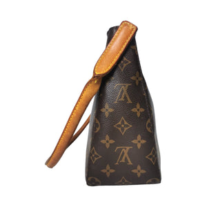 LOUIS VUITTON Looping MM Monogram Canvas Shoulder Bag Brown-US