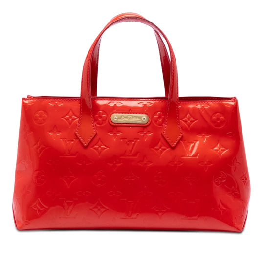 Louis Vuitton Wilshire PM Red Monogram Vernis