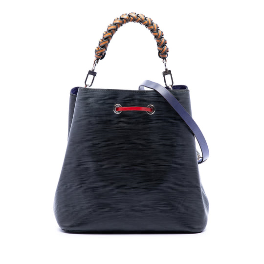 Louis Vuitton NeoNoe MM Black Epi Braided Handle