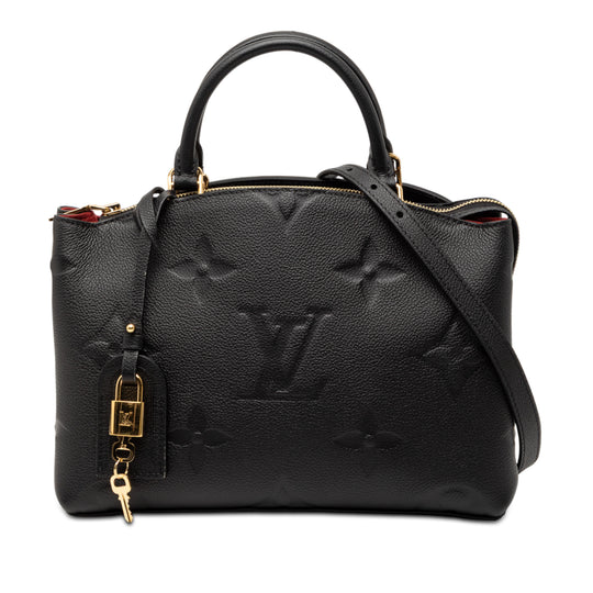 Louis Vuitton Petit Palais Black Monogram Empreinte