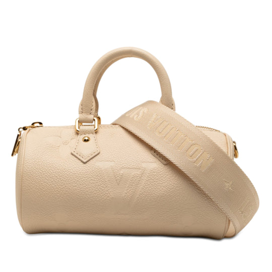 Louis Vuitton Papillon BB Beige Monogram Empreinte