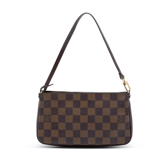Louis Vuitton Pochette Accessoires Damier Ebene Canvas