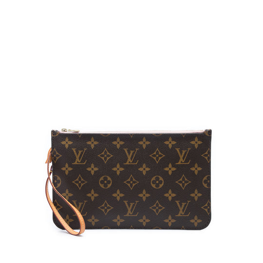 Louis Vuitton Neverfull Pouch MM Monogram Canvas