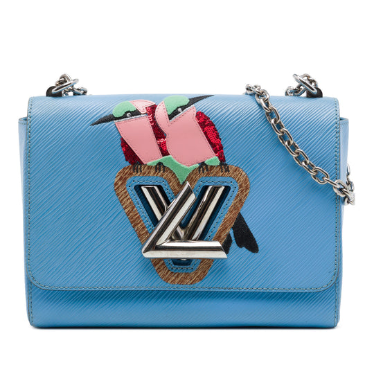 Louis Vuitton Twist MM Early Bird Blue Epi Sequins