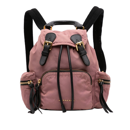 Burberry Runway Backpack Small Pink Nylon