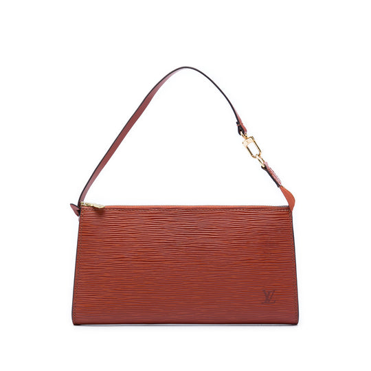 Louis Vuitton Pochette Accessoires Brown Epi