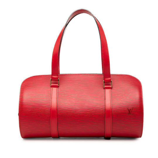 Louis Vuitton Soufflot Red Epi