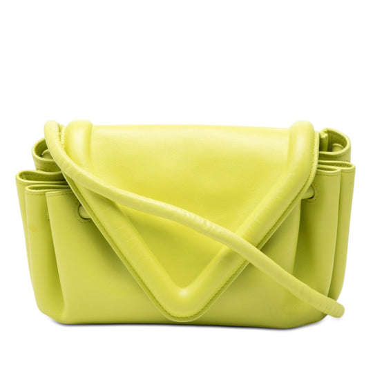 Bottega Veneta Beak Yellow Calfskin