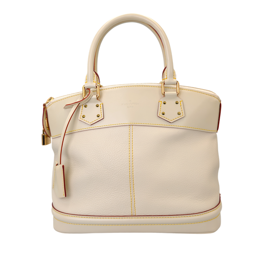 Louis Vuitton Lockit Ivory Suhali Leather