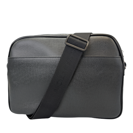 Louis Vuitton Reporter PM Black Taïga