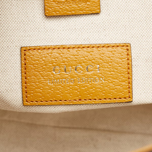 Gucci x Exo Kai Limited Tote Teddy Bear x GG Supreme Canvas