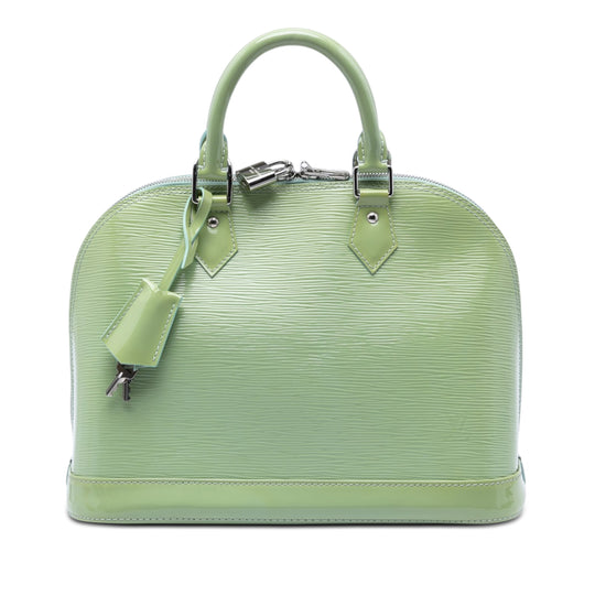 Louis Vuitton Alma PM Green Epi