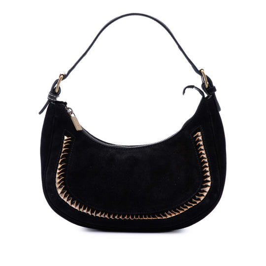 Celine Ava Black Suede