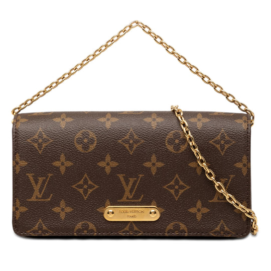 Louis Vuitton Lily Wallet On Chain Monogram Canvas