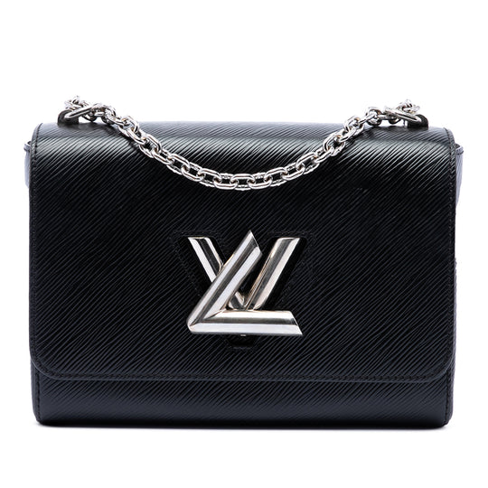 Louis Vuitton Twist MM Black Epi Gold