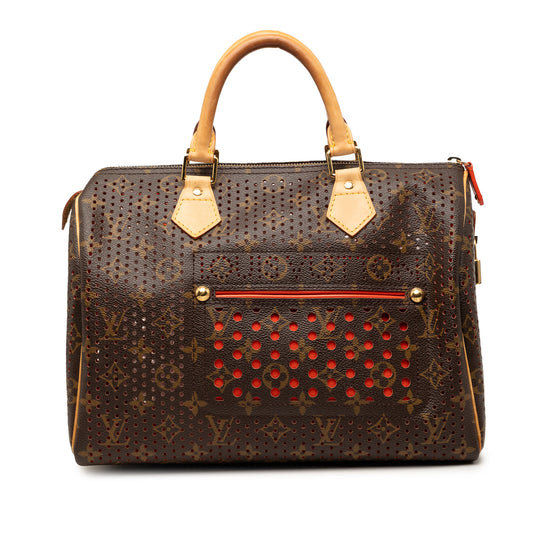 Louis Vuitton Speedy 30 Monogram Perforated Canvas