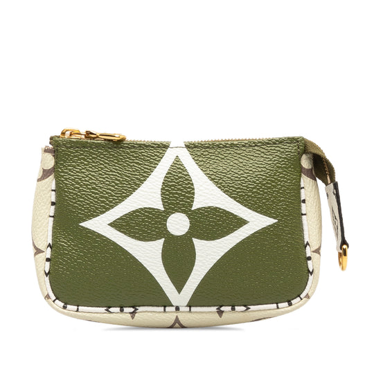 Louis Vuitton Micro Pochette Accessoires Vert/Beige Monogram Giant