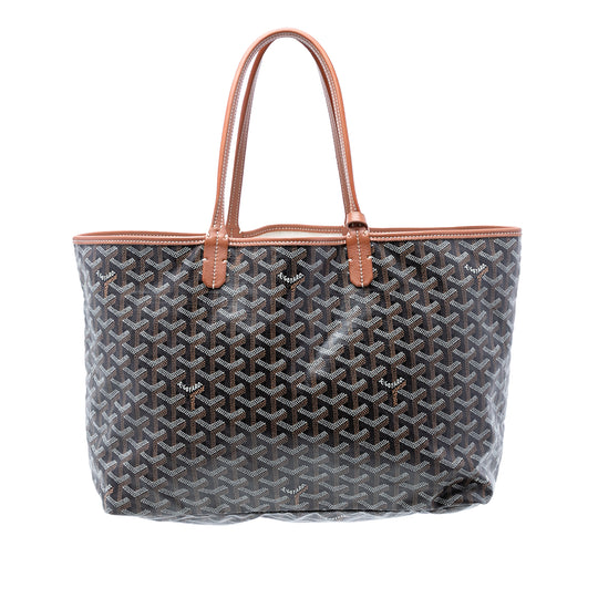 Goyard Saint Louis PM Black Goyardine Canvas