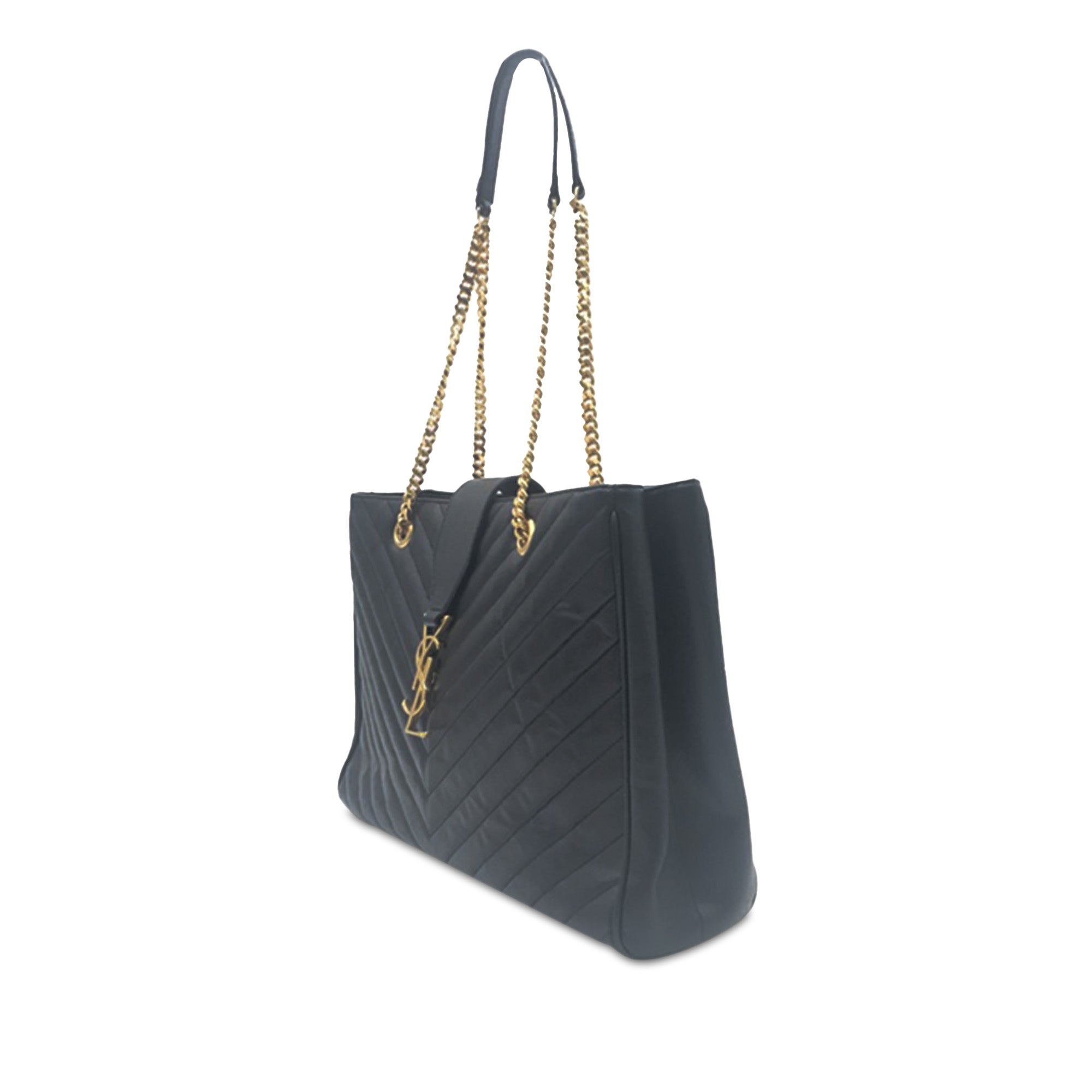 Yves Saint Laurent Grain de Poudre Tote Black