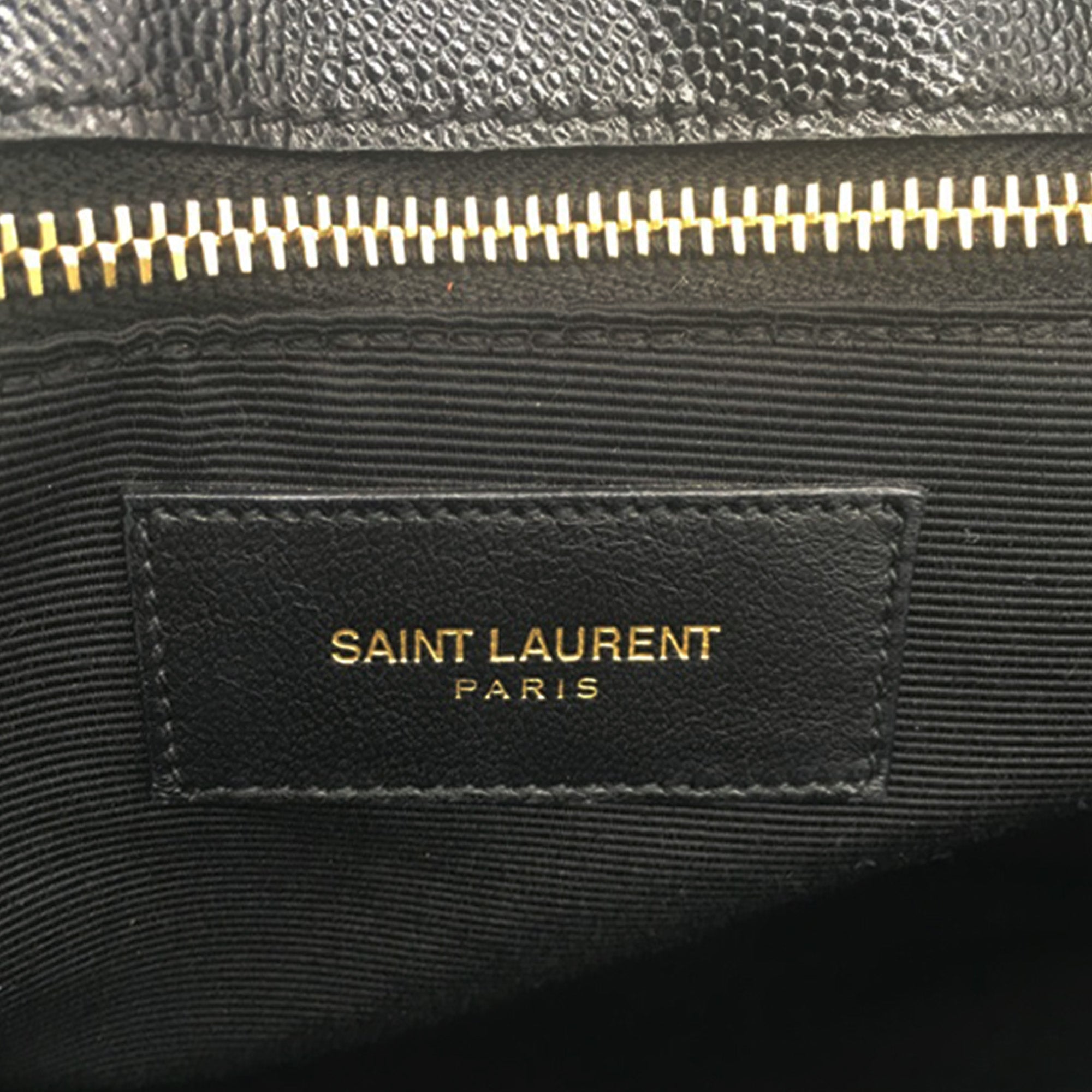 Yves Saint Laurent Grain de Poudre Tote Black