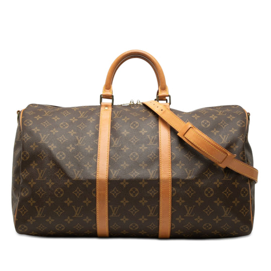 Louis Vuitton Keepall Bandouliere 50 Monogram Canvas
