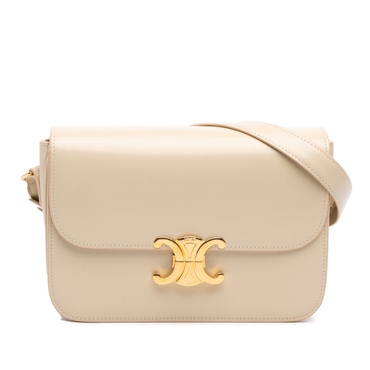 Celine Classique Triomphe Beige Calfskin