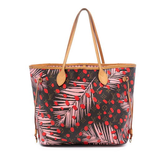Louis Vuitton Neverfull MM Jungle Dots Monogram Canvas