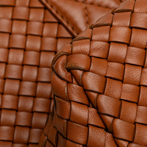 Bottega Veneta Cabat Tote Brown Intrecciato