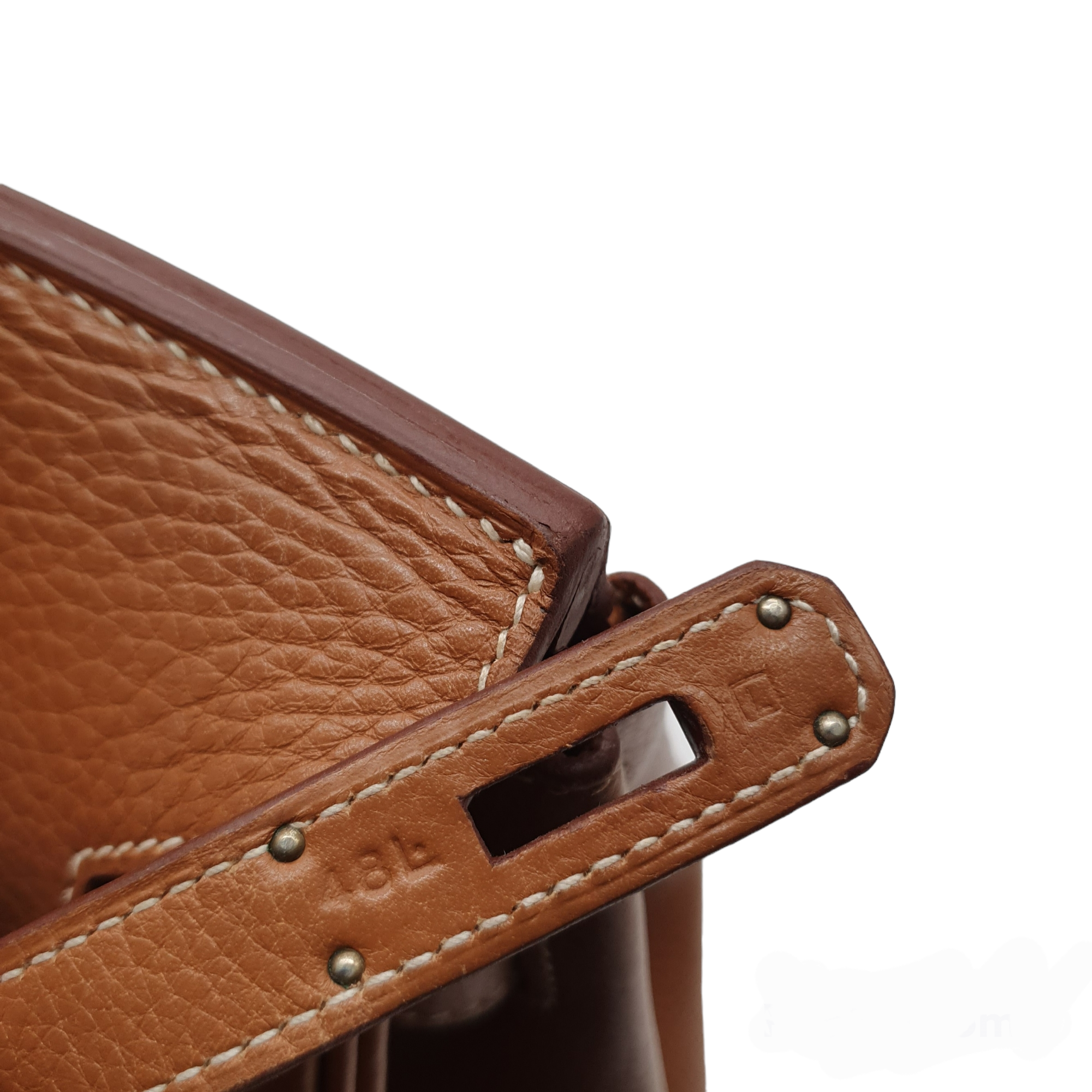 Hermes Birkin 40cm Burgundy Brown Clemence Leather with Palladium