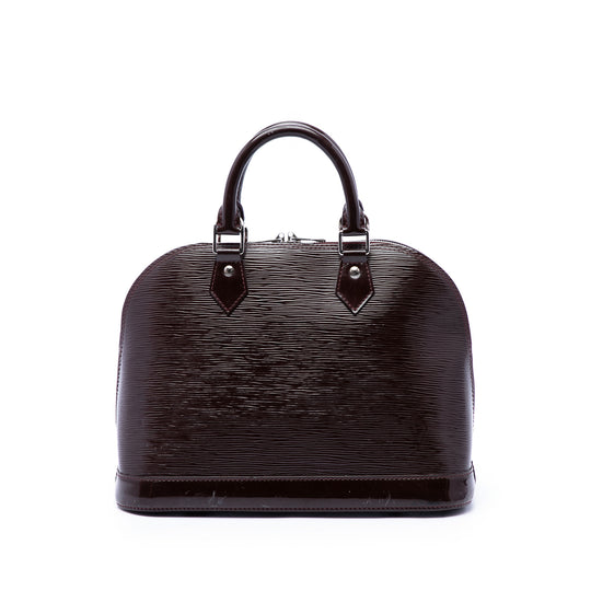 Louis Vuitton Alma PM Purple Electric Epi
