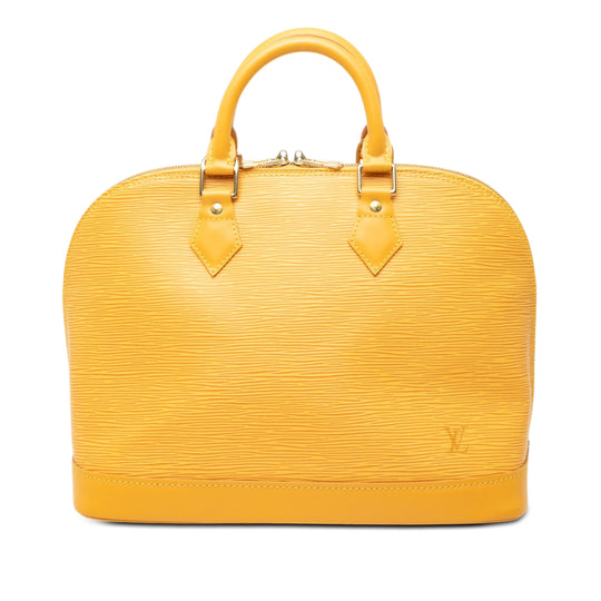Louis Vuitton Alma PM Yellow Epi