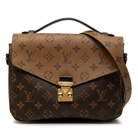 Louis Vuitton Pochette Metis Monogram Reverse Canvas