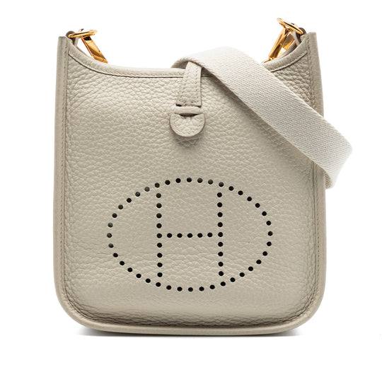 Hermès Evelyne I TPM 16 Beton Clemence Gold