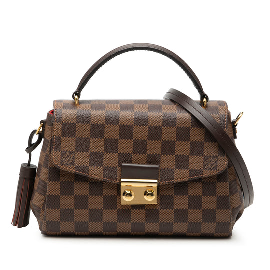 Louis Vuitton Croisette Damier Ebene Canvas