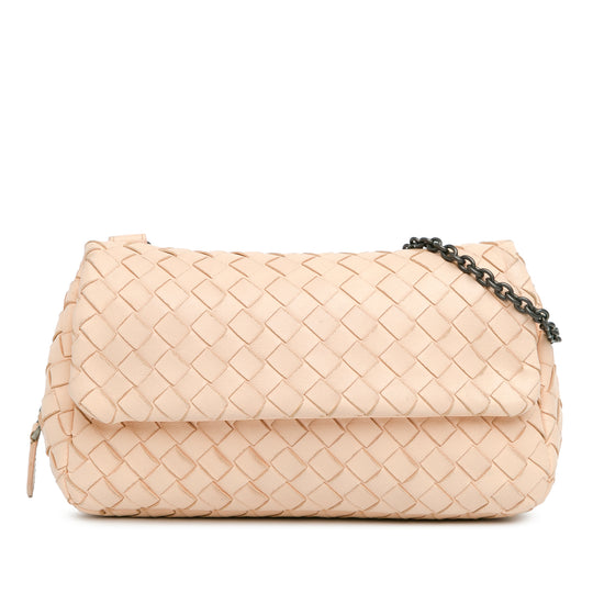 Bottega Veneta Intrecciato Mini Pink Calfskin