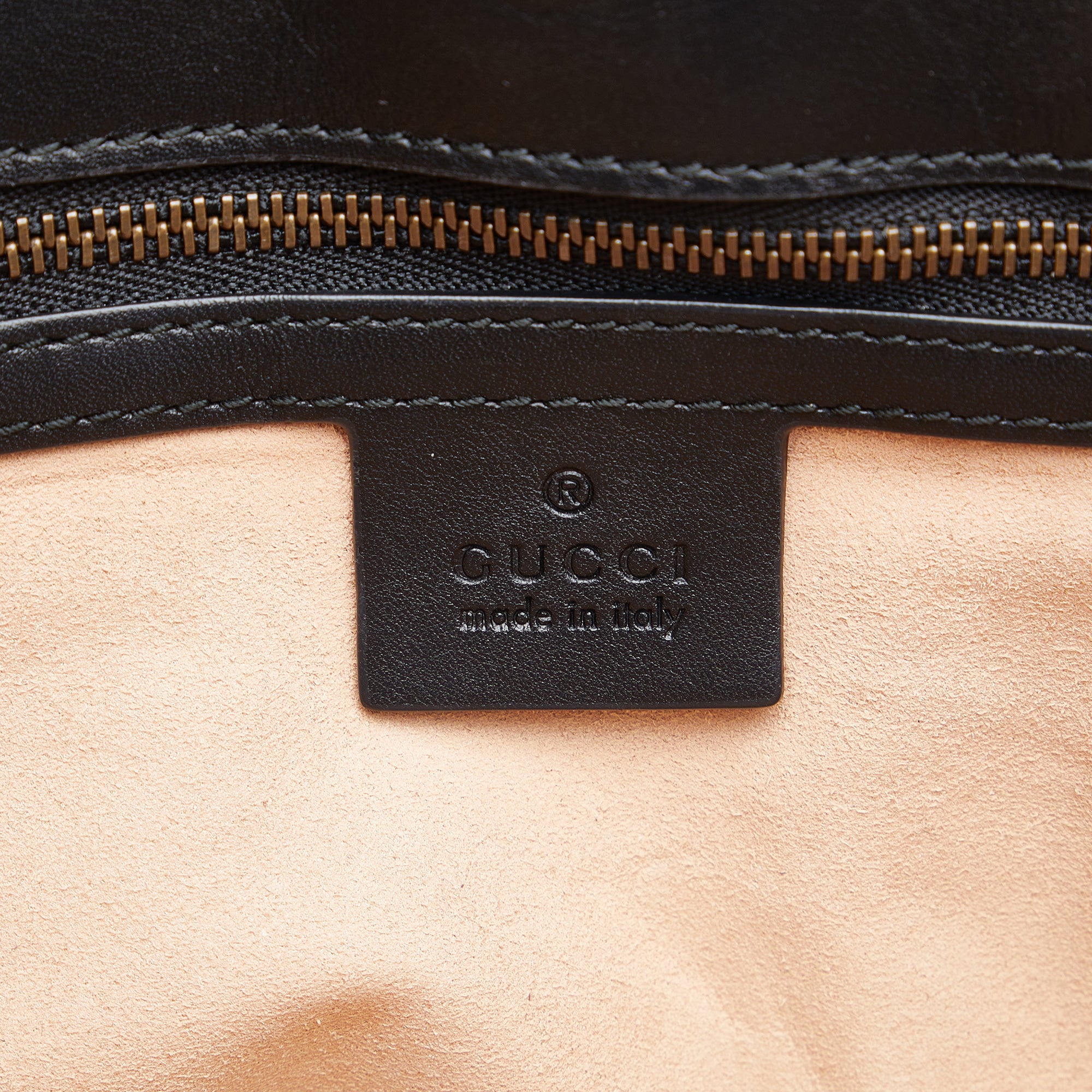 Gucci  Shoulder Bag Black GG Marmont Matelasse Leather