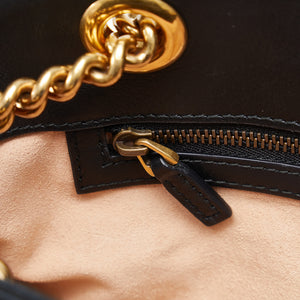 Gucci  Shoulder Bag Black GG Marmont Matelasse Leather