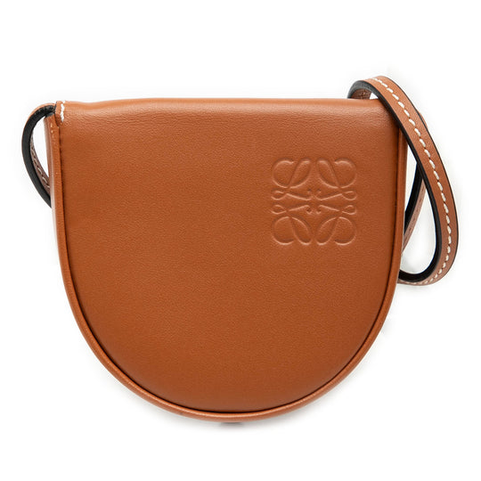 Loewe Heel Mini Brown Calfskin