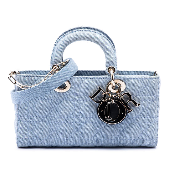 Dior Lady D-Joy Medium Blue Denim