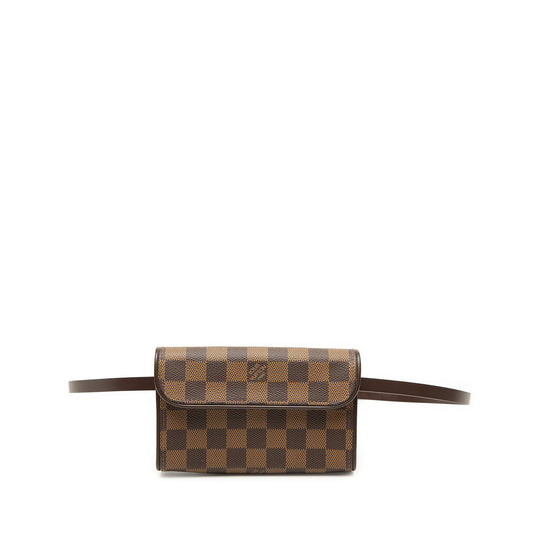 Louis Vuitton Florentine Pochette Damier Ebene Canvas