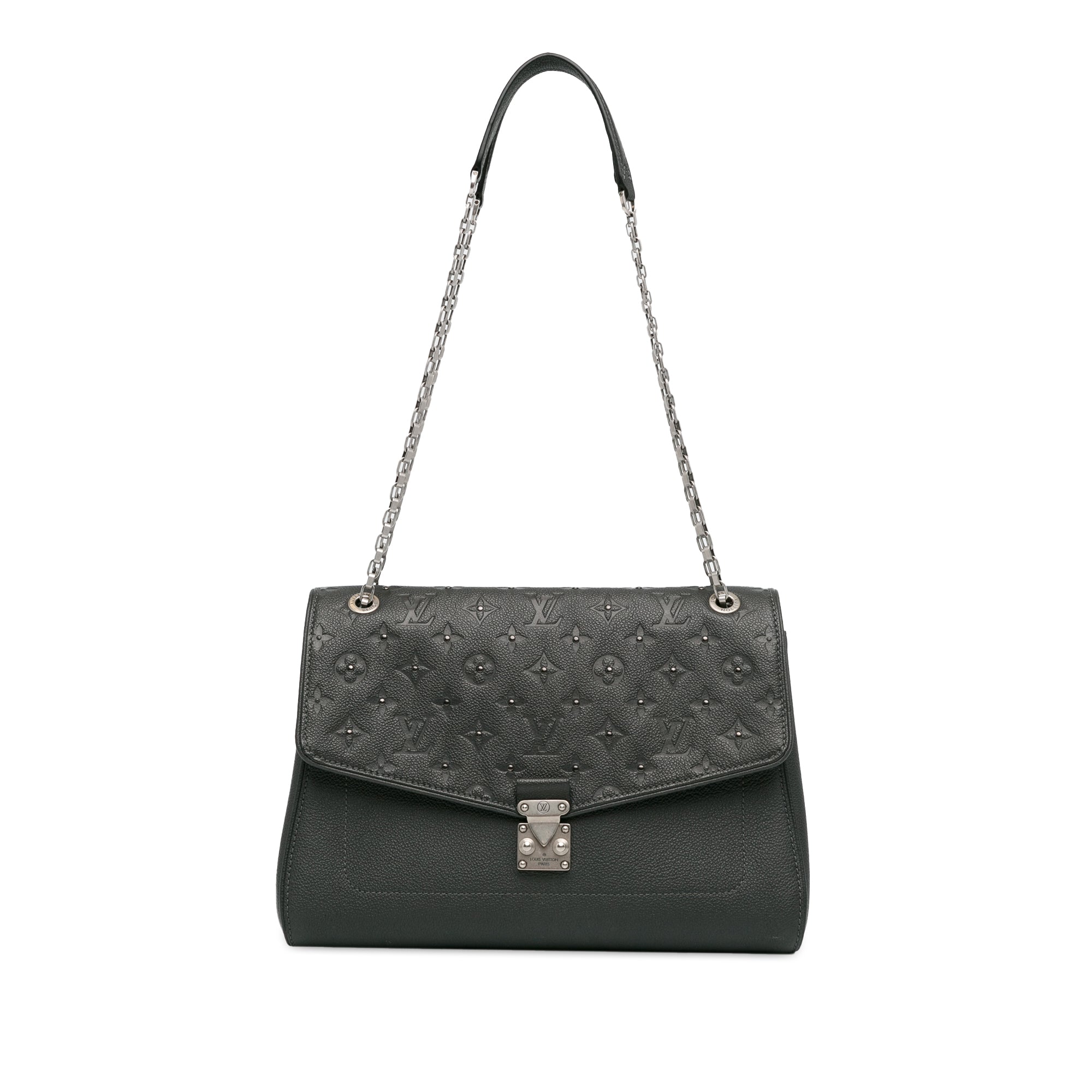 Louis Vuitton Saint Germain MM Black Monogram Empreinte