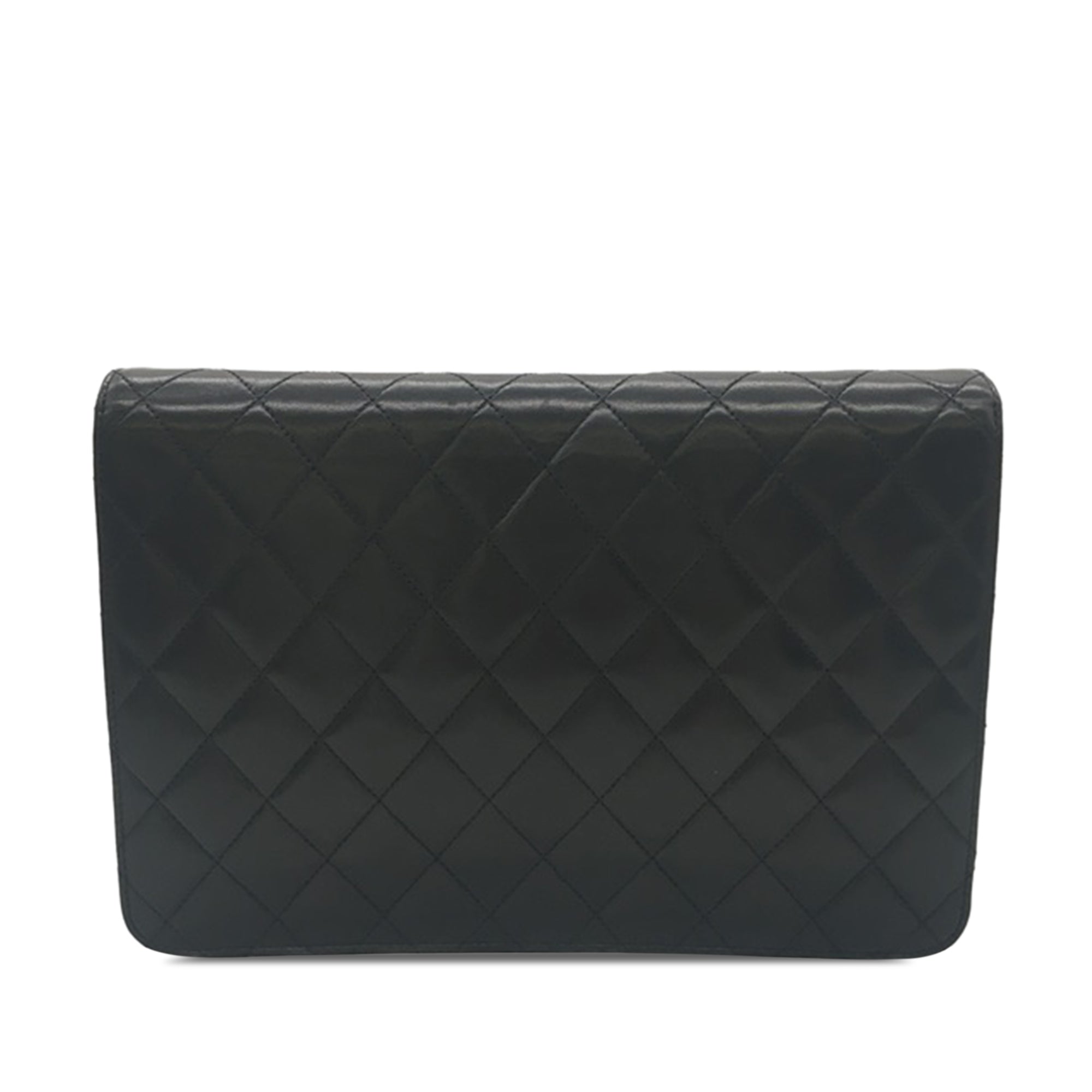 Chanel Classic Single Flap Black Lambskin Gold