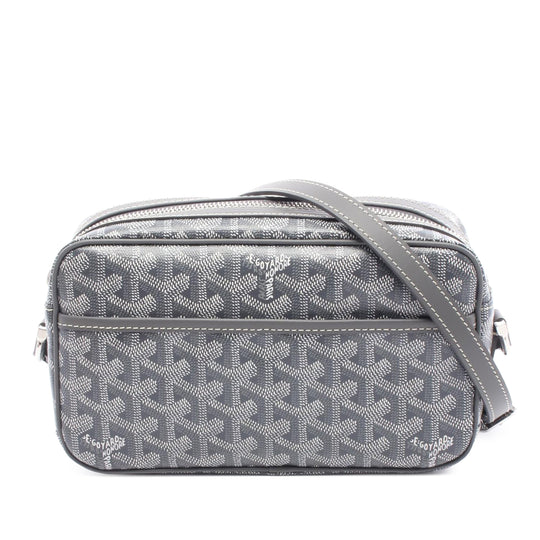 Goyard Cap Vert Gray Coated Canvas